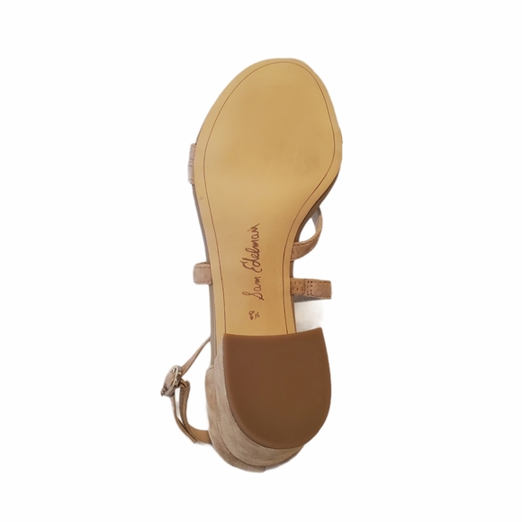 Sam Edelman Stacie Block Heel Leather Sandals - Picture 8 of 10